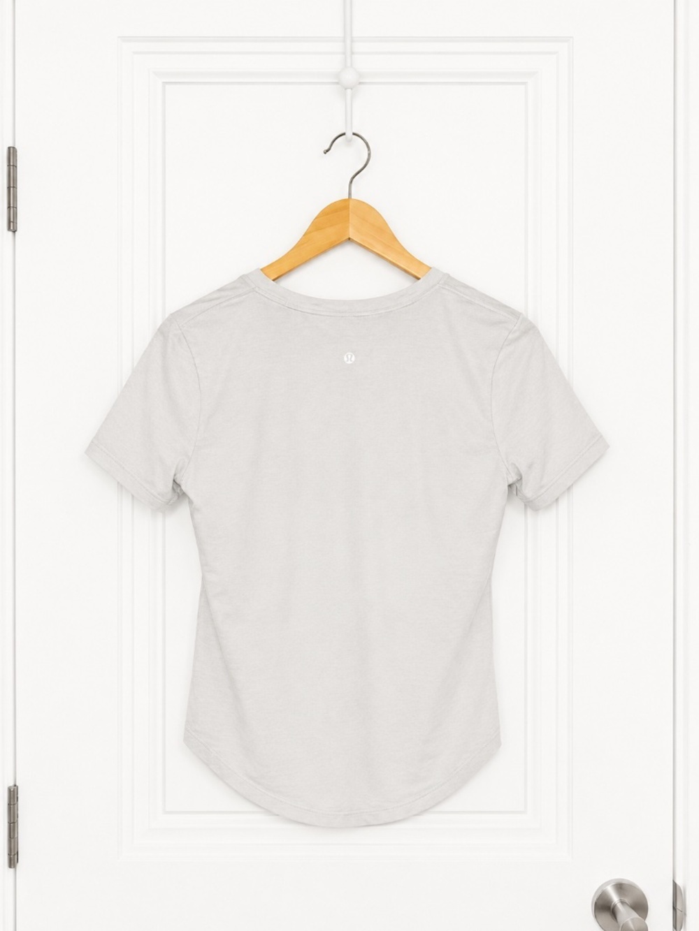 Lululemon Off-White V-Neck Shirt – Medium - Picture 2 of 5